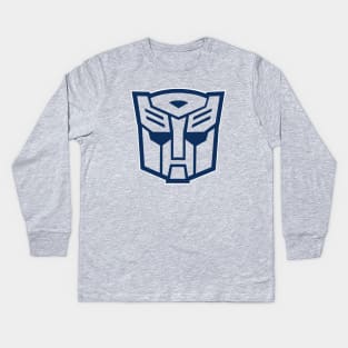 AUTOBOT - Gen 1 groovy tie dye Kids Long Sleeve T-Shirt